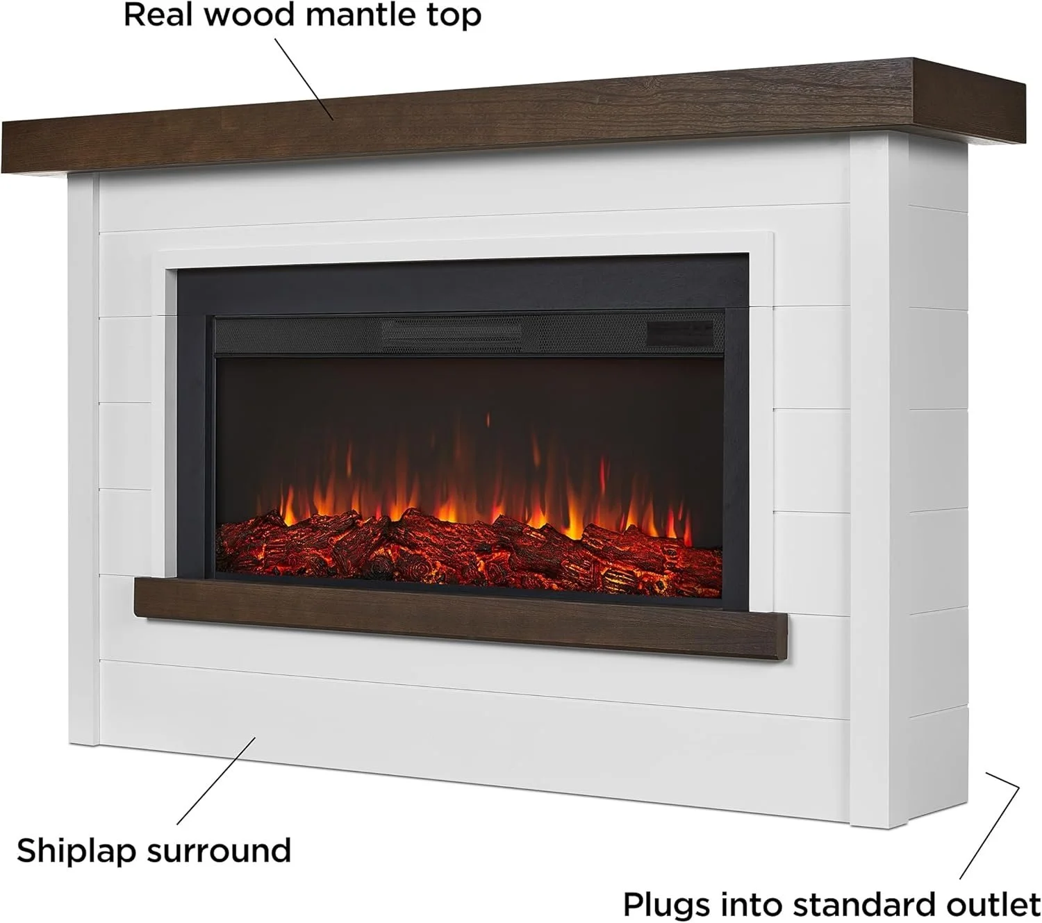 Real Flame Bernice Landscape Electric Fireplaces. - Image 4