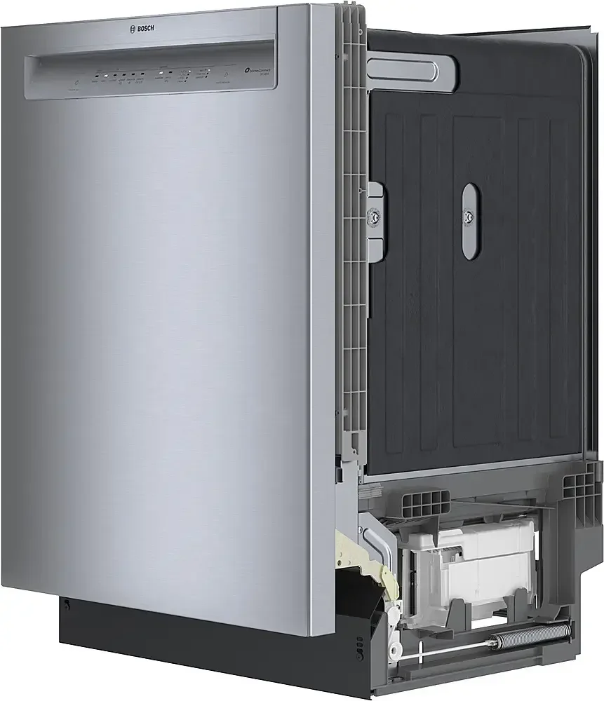 Bosch – 100 Series 24″ Front Control Smarts Built-In Hybrid Tub Dishwashers with PureDry, 50 dBA – Stainless Steel - Image 7