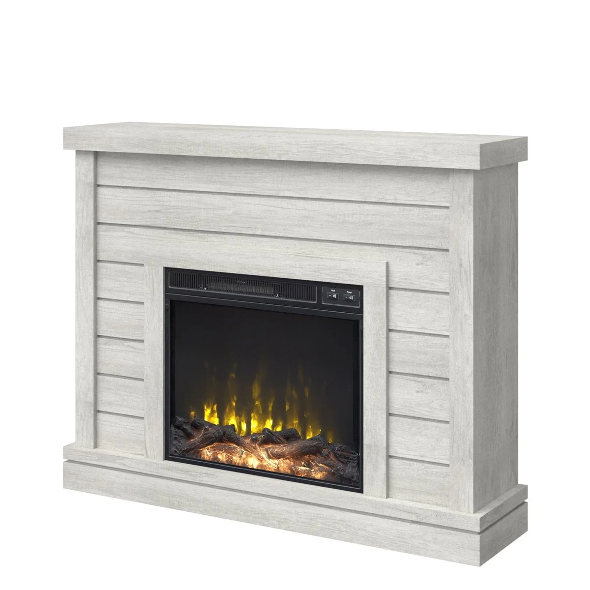 Alaya Wall Mounted Electric Fireplace Sands & Stable Finishs - Image 3