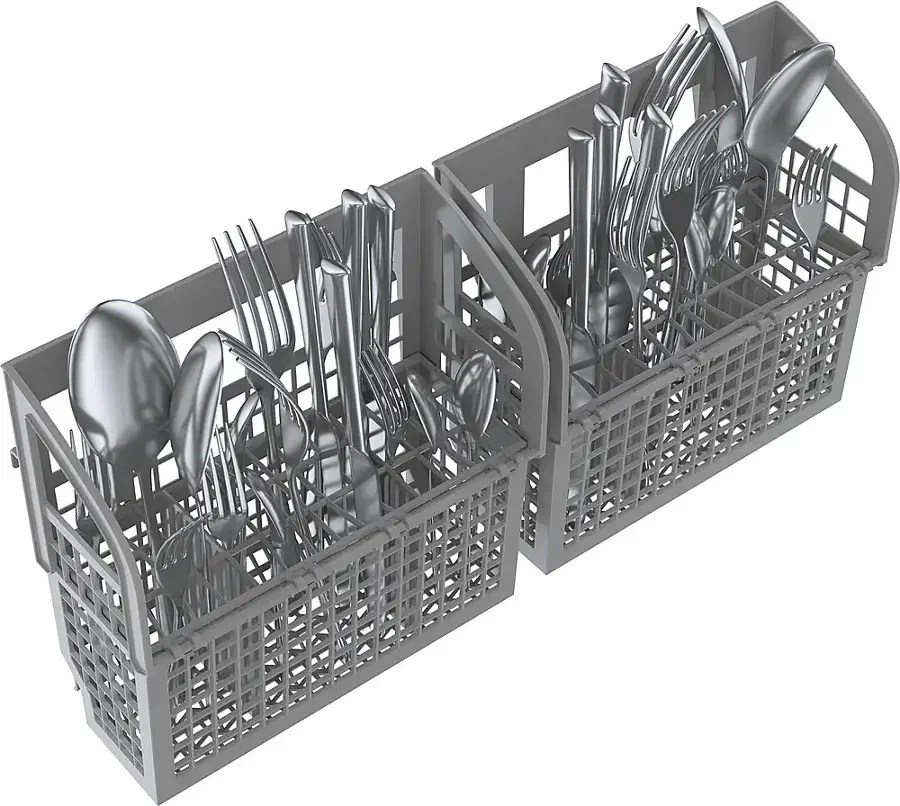 Bosch – 100 Series 24″ Front Control Smarts Built-In Hybrid Tub Dishwashers with PureDry, 50 dBA – Stainless Steel - Image 6