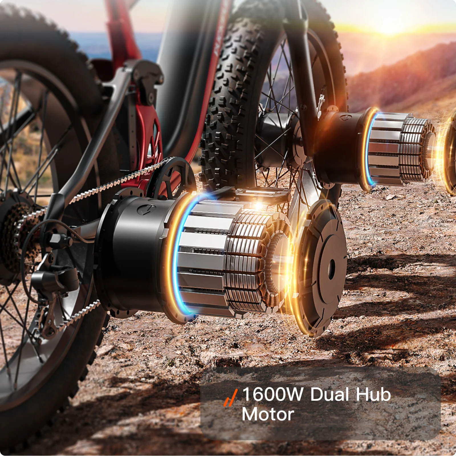 PUCKIPUPPY GoldenR Dual-Motor E-Bikes. - Image 3