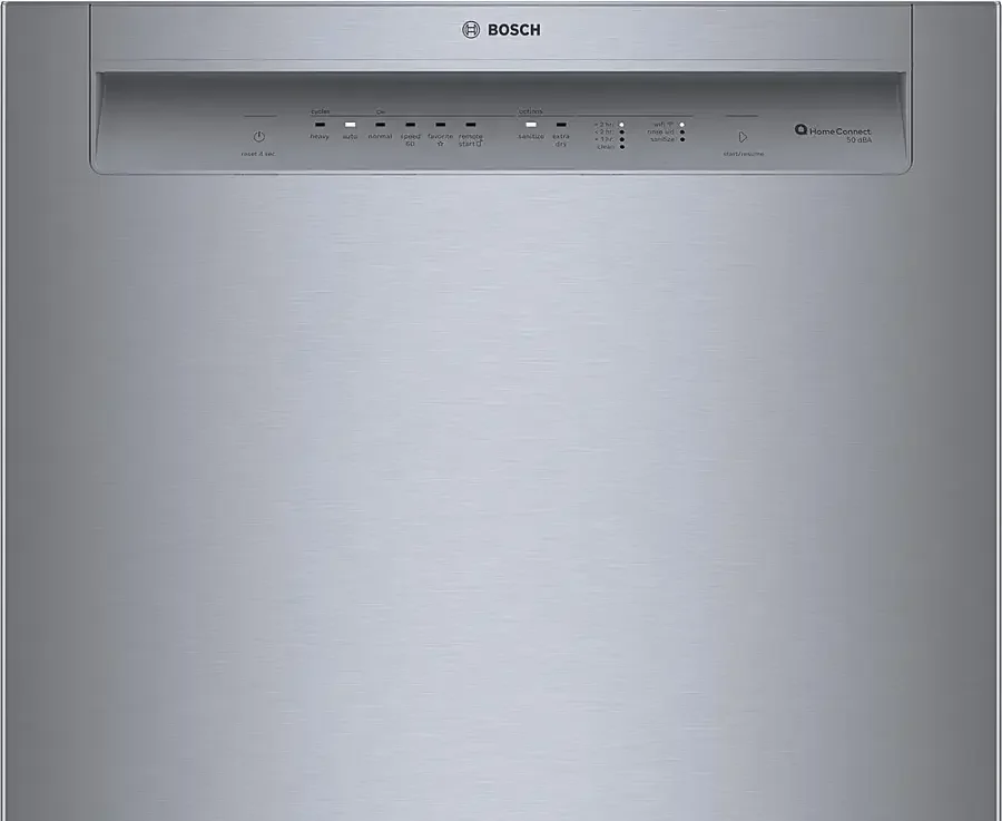 Bosch – 100 Series 24″ Front Control Smarts Built-In Hybrid Tub Dishwashers with PureDry, 50 dBA – Stainless Steel - Image 5