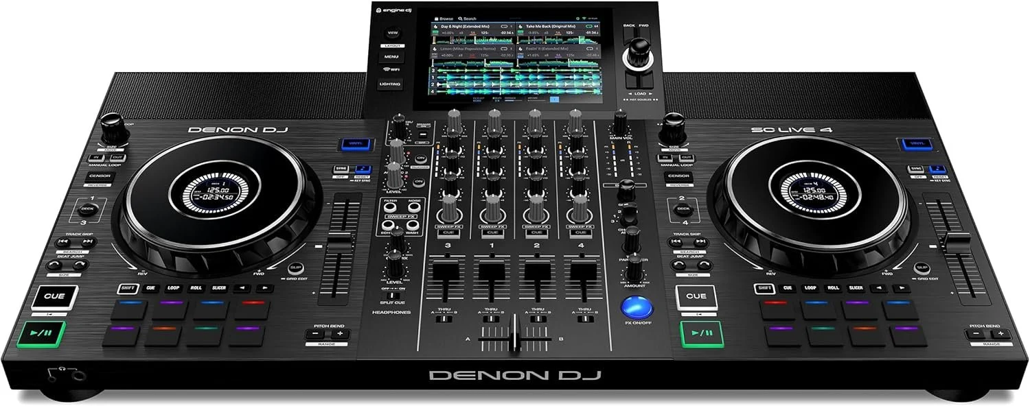 Denon DJ SC LIVE 4 4-Decks Standalones DJ - Image 5