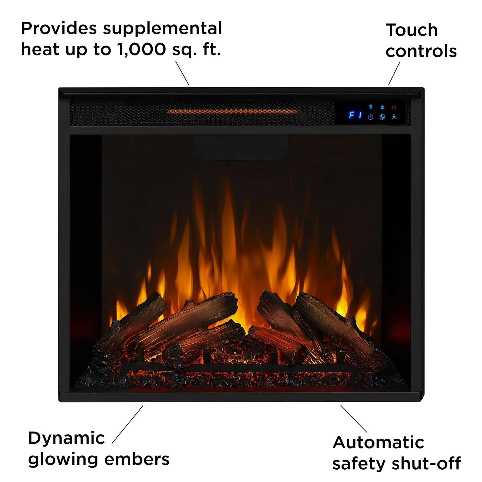 Real Flame Chateau Corner Electrics Fireplace. - Image 3