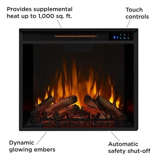 Real Flame Hollis 32″ Electric Fireplaces. - Image 2