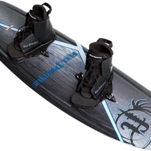 Full Throttle Aqua Extreme Wakeboard Kit – Black/Blue, 55.1 x 21.6-Inch (140 cm x 42 cm)