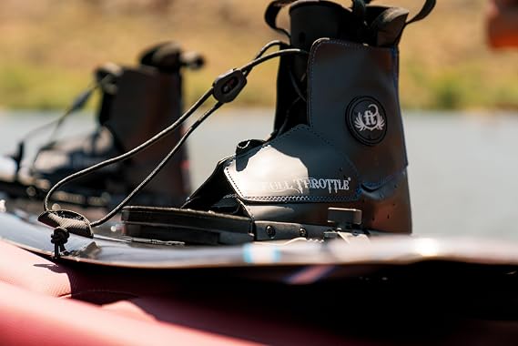 Full Throttle Aqua Extreme Wakeboard Kit – Black/Blue, 55.1 x 21.6-Inch (140 cm x 42 cm) - Image 2