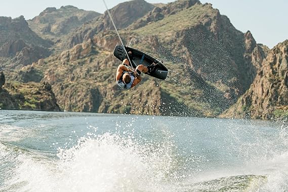 Full Throttle Aqua Extreme Wakeboard Kit – Black/Blue, 55.1 x 21.6-Inch (140 cm x 42 cm) - Image 3
