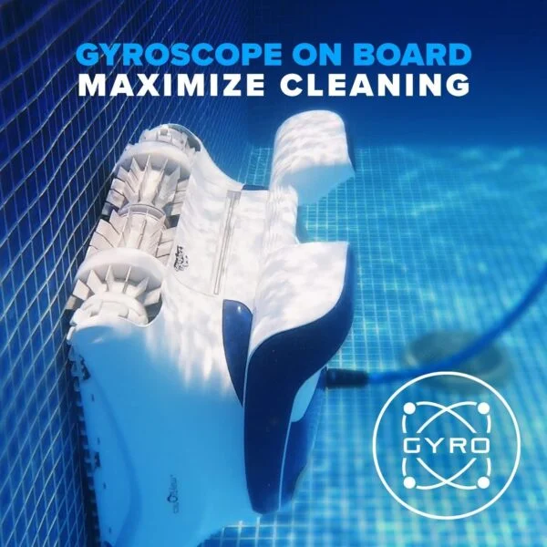 Dolphin Sigma Robotic Pool Cleaner (2024 Model) — Wi-Fi, App, Gyroscope, Weekly Timer, Waterline Cleaning & Massive Top-Loading Ultra-Fine and Standard Filters for In-Ground Swimming Pools up to 50ft - Image 3