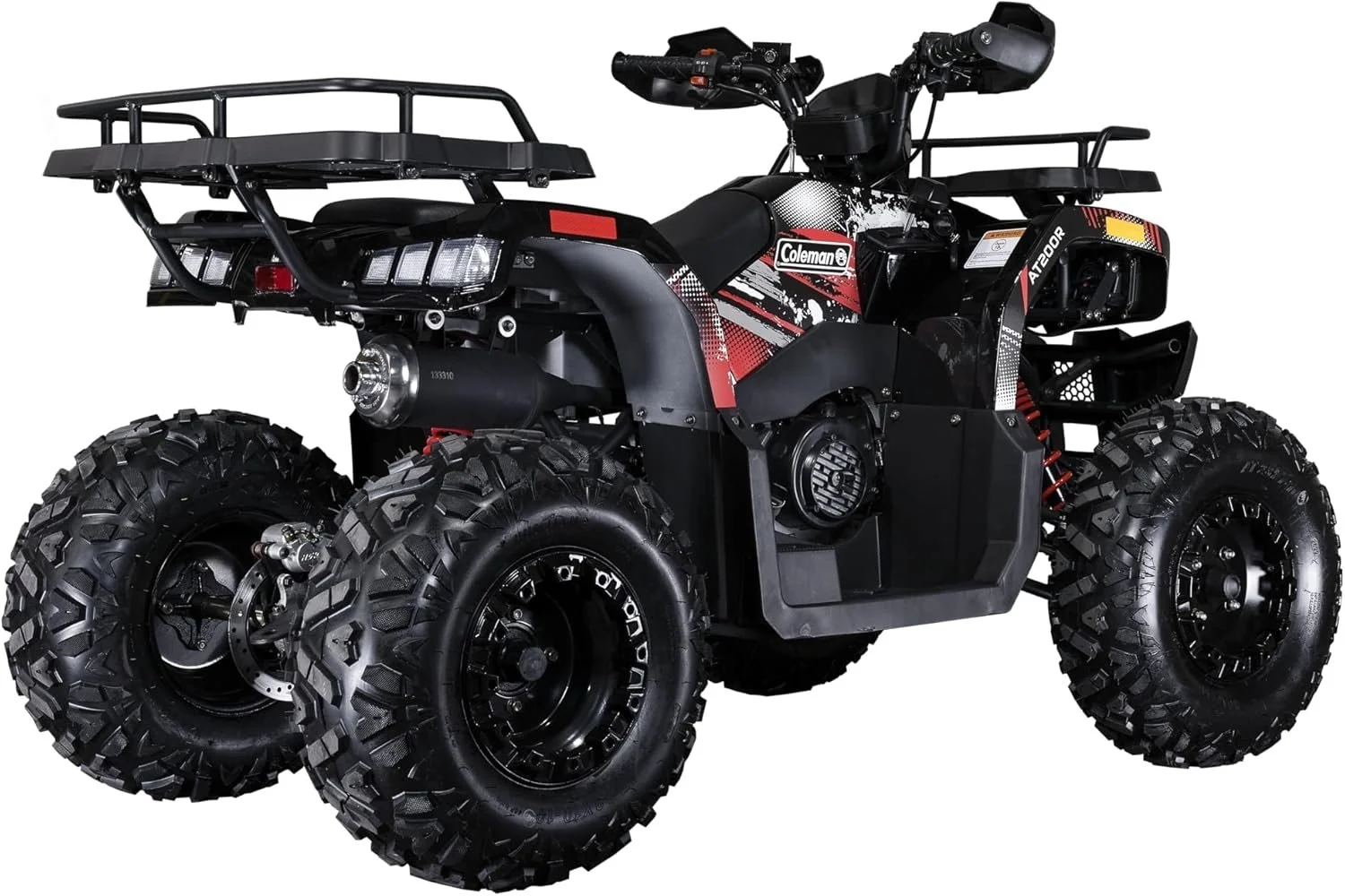 Colemann Powersportss AT200R 169cc Gas Powered Adult ATV - Image 4