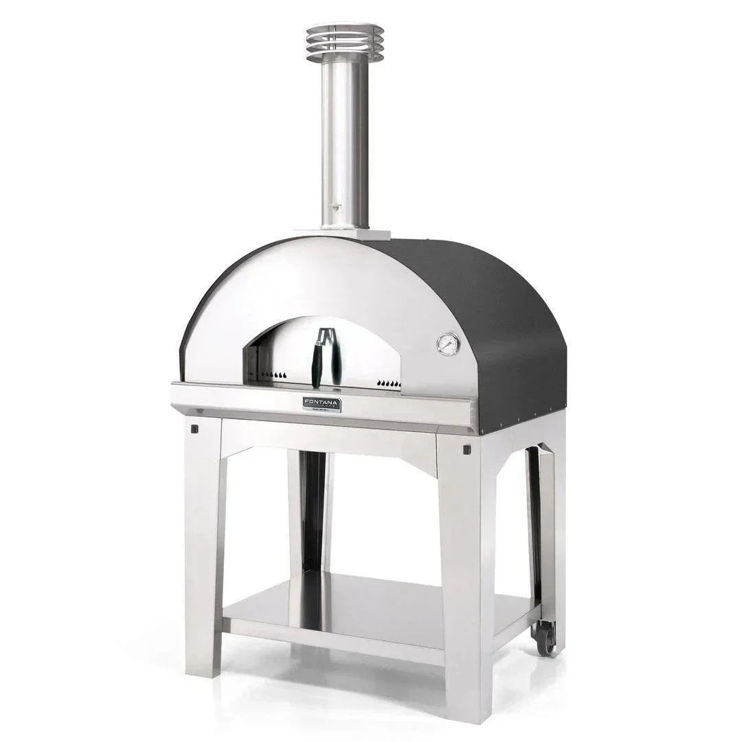 Fontana Forni Mangiafuoco Wood-Fired Pizza Ovens – Anthracite – FTMF-A - Image 2