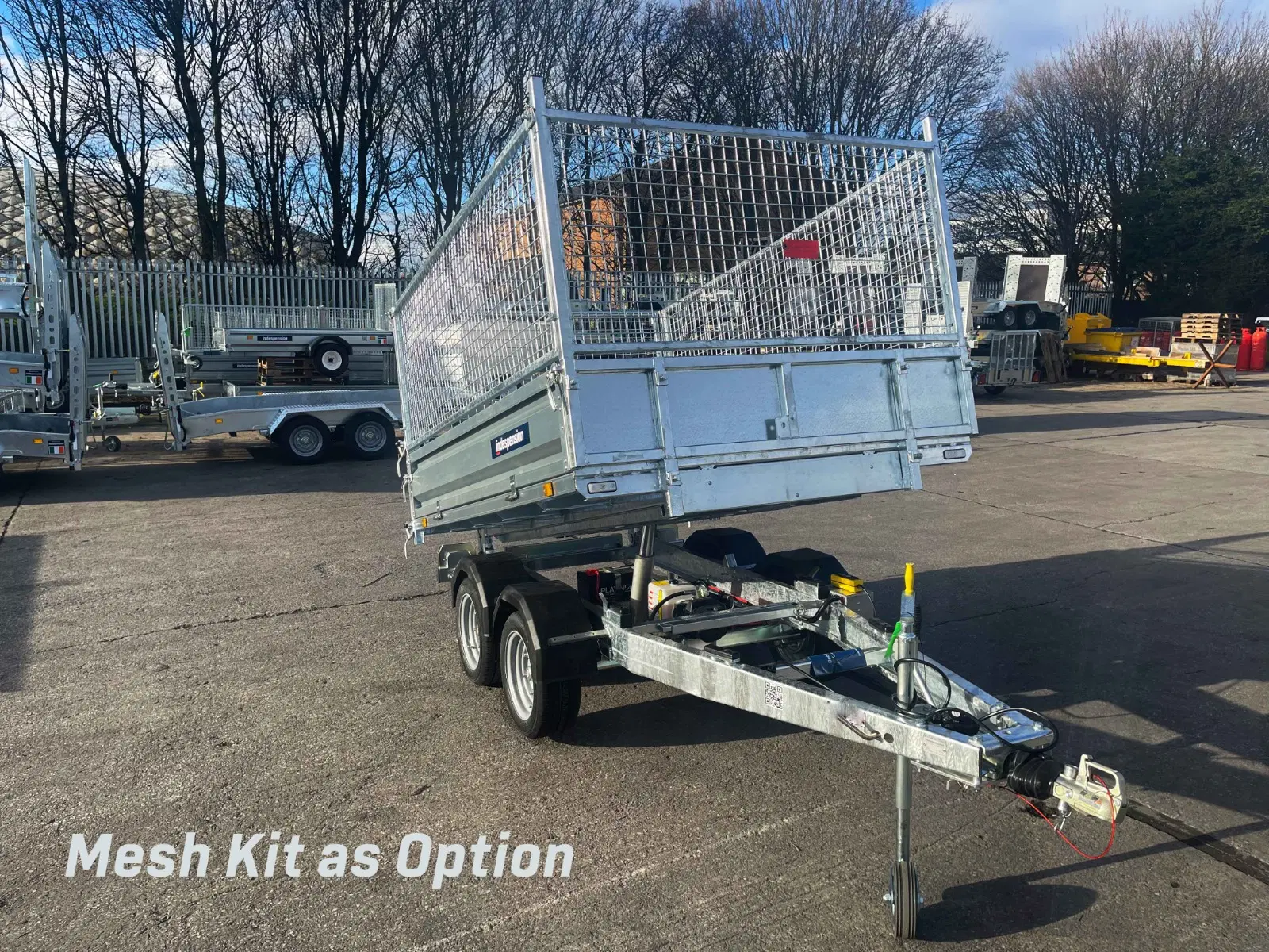 8'1 X 5'3 Electric Rear Tipper Trailer - Image 2
