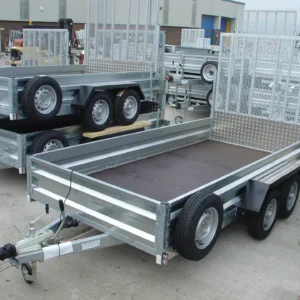 Braked 12' X 6' Twin Axle Trailer