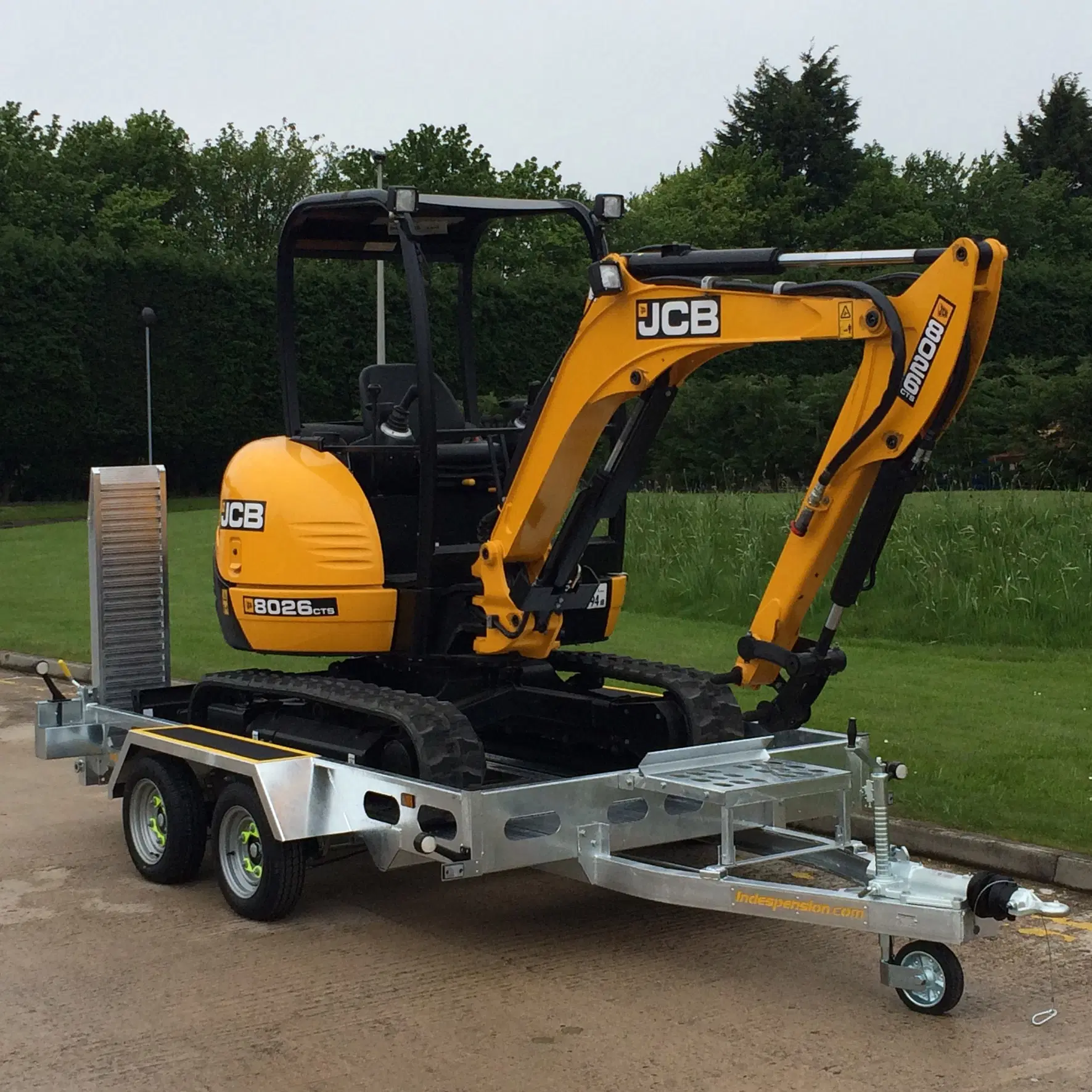 Alumax 10' x 5'7" Plant Trailer - 3500kg
