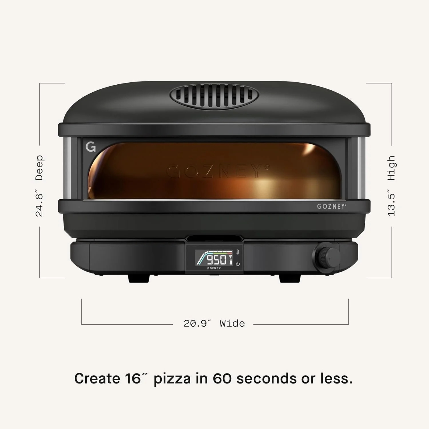 Gozney Arc XL Pizza Oven,Off Black, Gas Burner, Precision Temperature Controls - Image 3