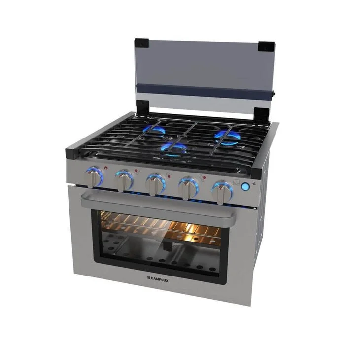 Camplux 17″ RV Oven with 3 Burners Cooktops - Image 2
