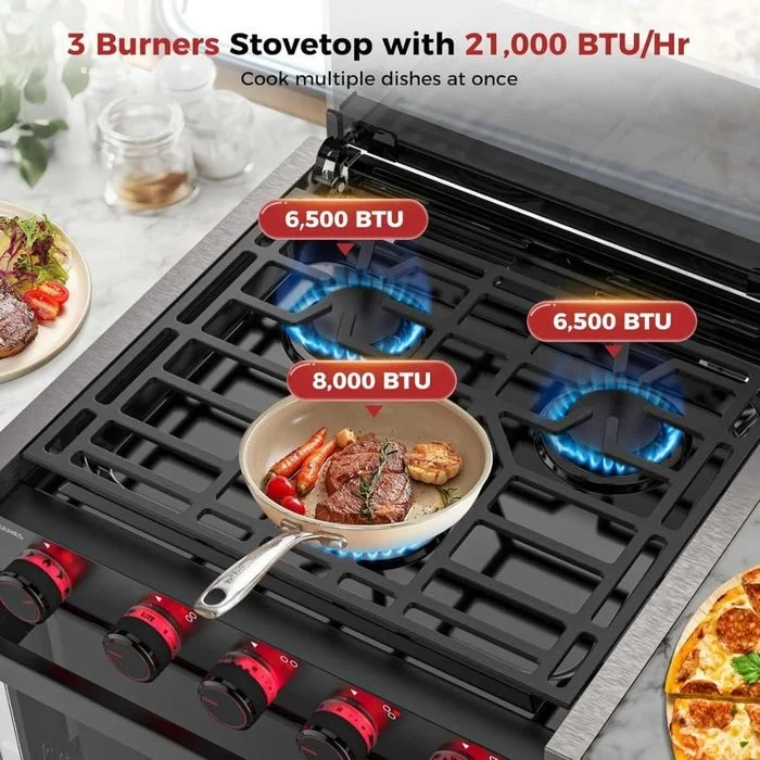 CAMPLUX 2-in-1 RV Propane Oven Stoves - Image 2