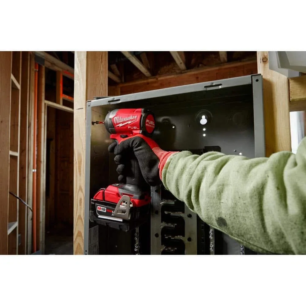 Milwaukee M18 FUEL 18- V Lithium-Ion Brushless Cordless Hammer Drill and Impact - Image 2