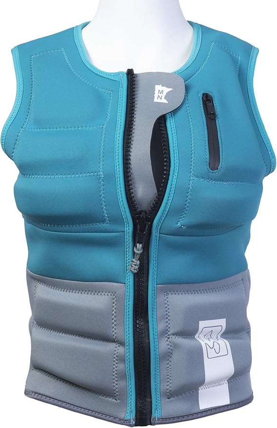 SWELL Wakesurf Womens Neoprene Wakesurf Comp Vest - designed Exclusively for Wake Surfing, but Great for All Other Watersports Activities! - Image 2