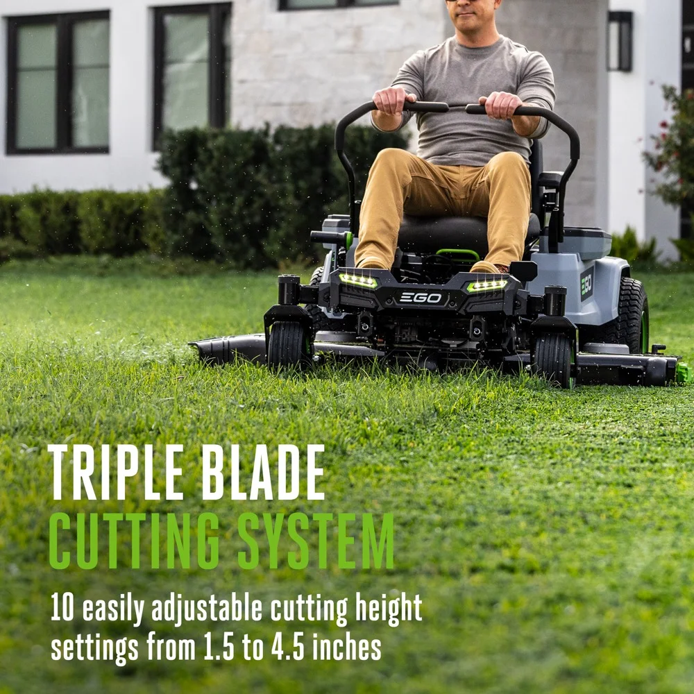 52" Z6 Zero Turn Riding Mower (Six 10.0Ah Batteries) - Image 2