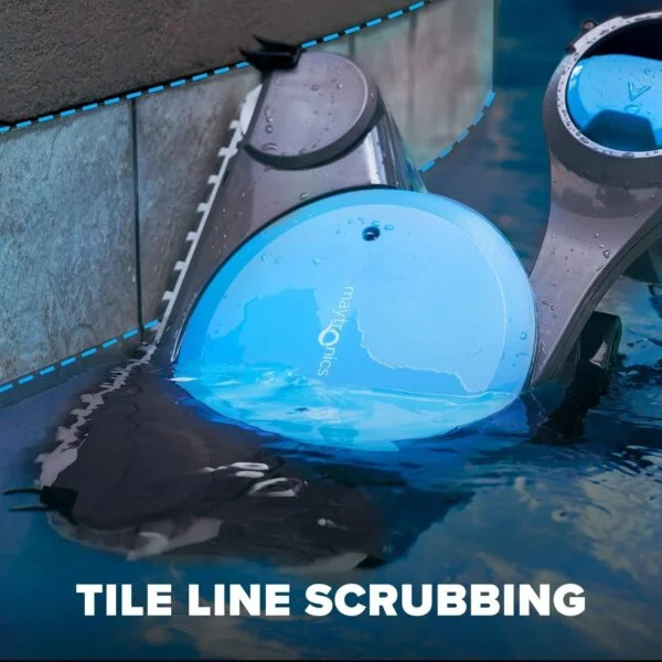 Dolphin Premier Robotic Pool Cleaner (2024 Model) with Multimedia, Oversized Leaf Bag, Standard & Ultrafine Filters, Weekly Timer, Waterline Cleaning & More — for In-ground Swimming Pools up to 50ft - Image 3