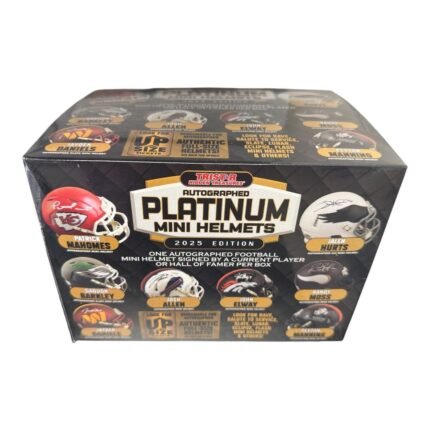 2025 TriStar Hidden Treasures Platinum Autographed Mini Helmet
