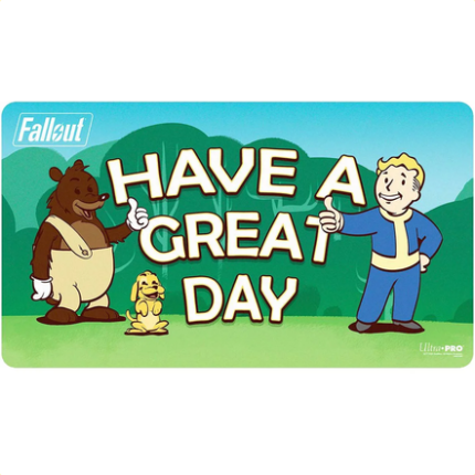 Ultra Pro Fallout Have A Great Day Vault Boy Playmat