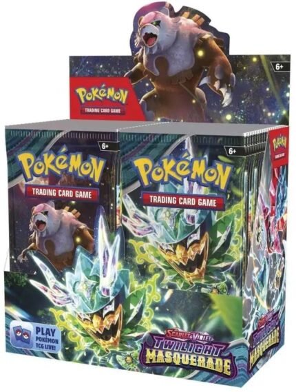 Pokemon Scarlet & Violet Twilight Masquerade Booster Box [36 Packs]